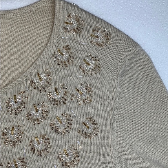 Ann Taylor Loft embellished cardigan - Picture 2 of 8